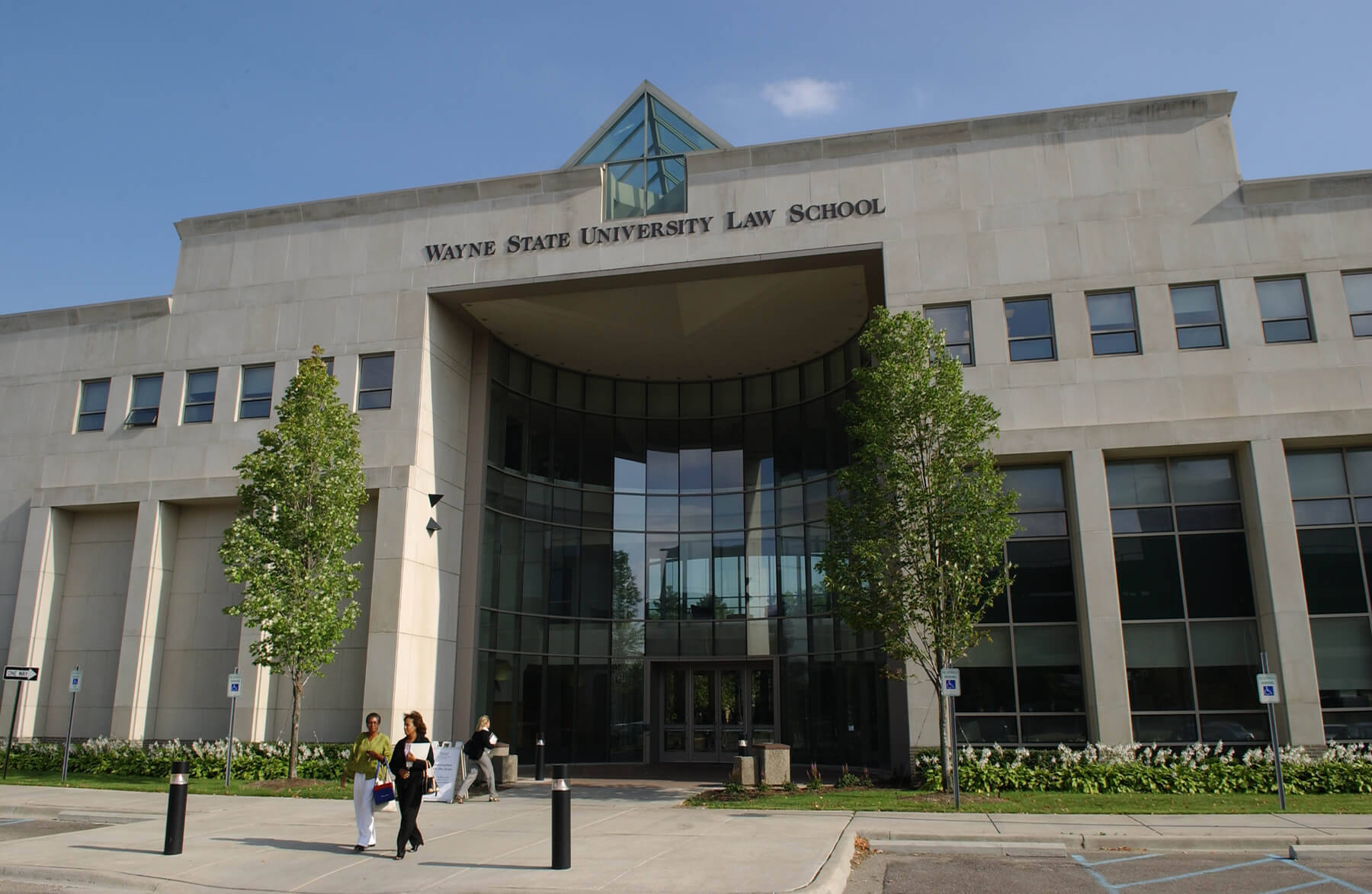 Wayne State University Law School Building Background