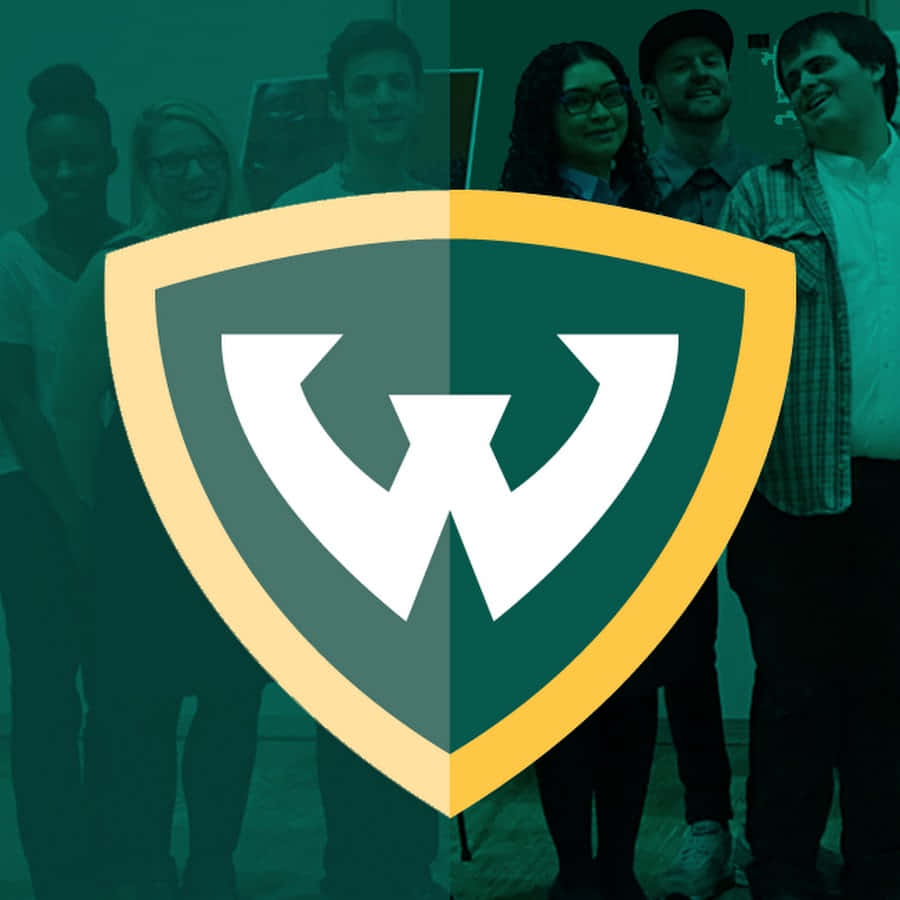 Wayne State University Logo Phone Background