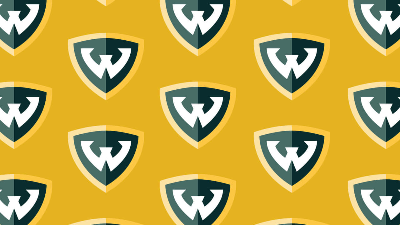 Wayne State University Logo Yellow