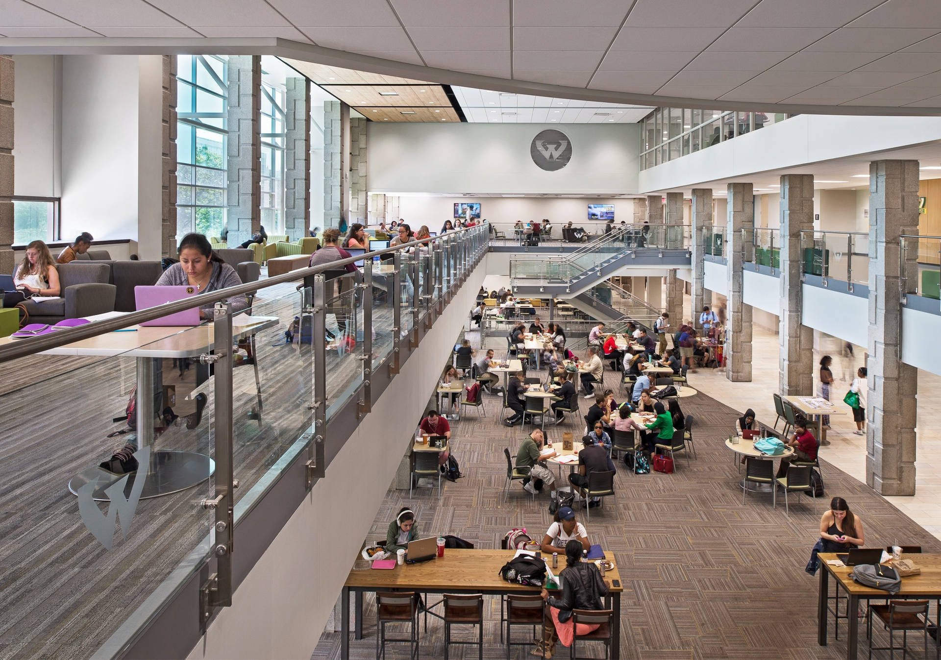 Wayne State University Student Center Background