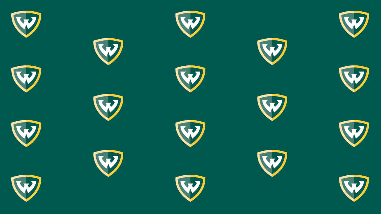 Wayne State University Tiny Logos Background