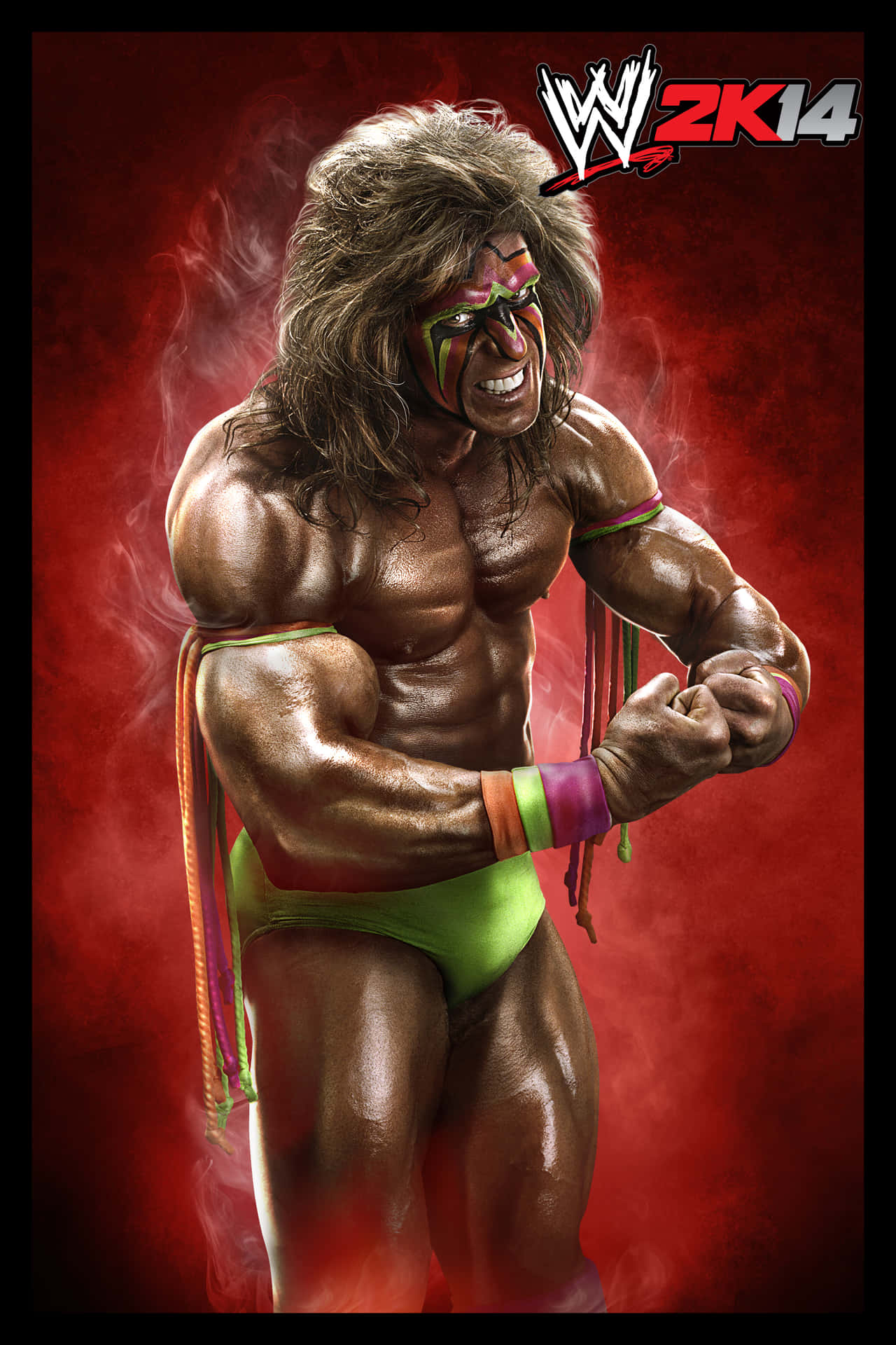 Wcw Champion Ultimate Warrior Wwe 2k14 Digital Artwork