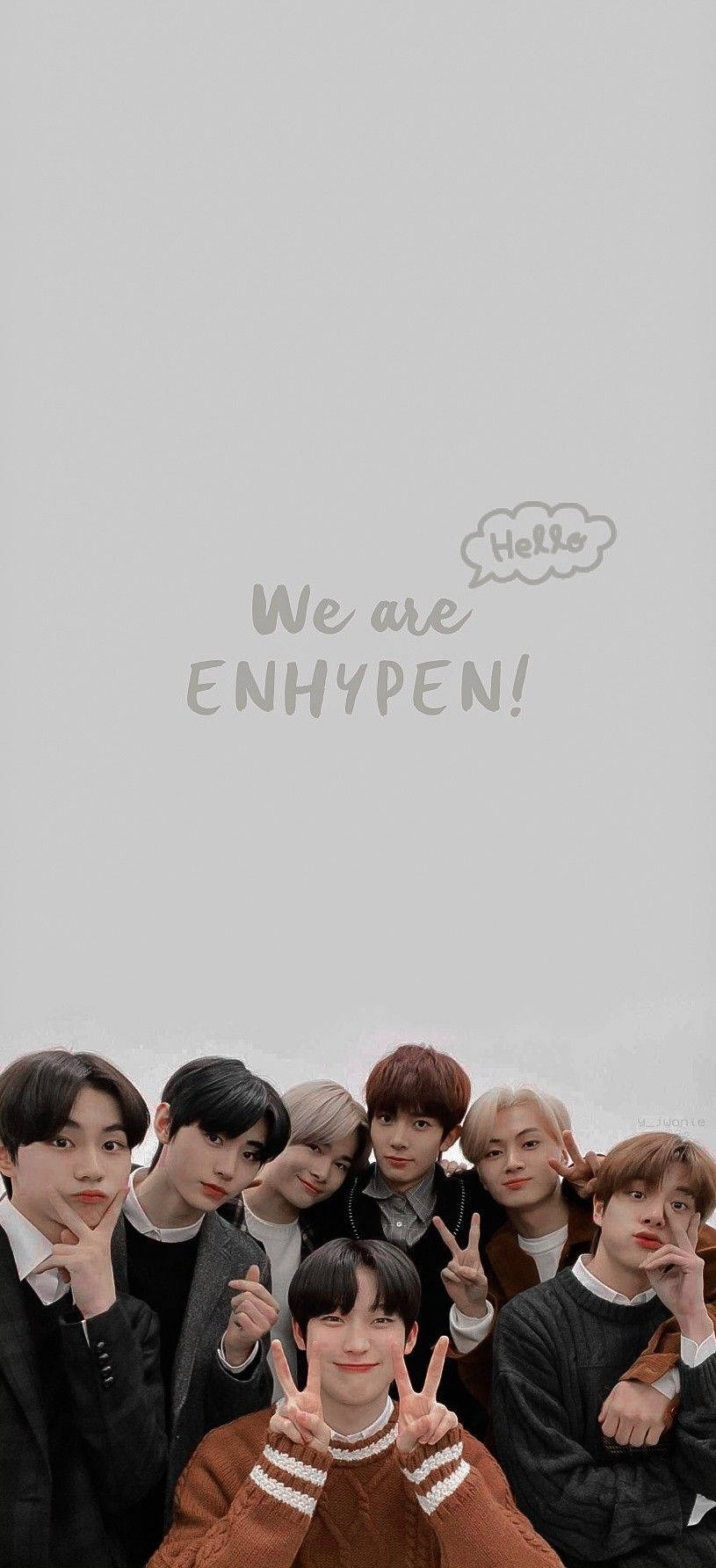 We Are Enhypen Aesthetic Background