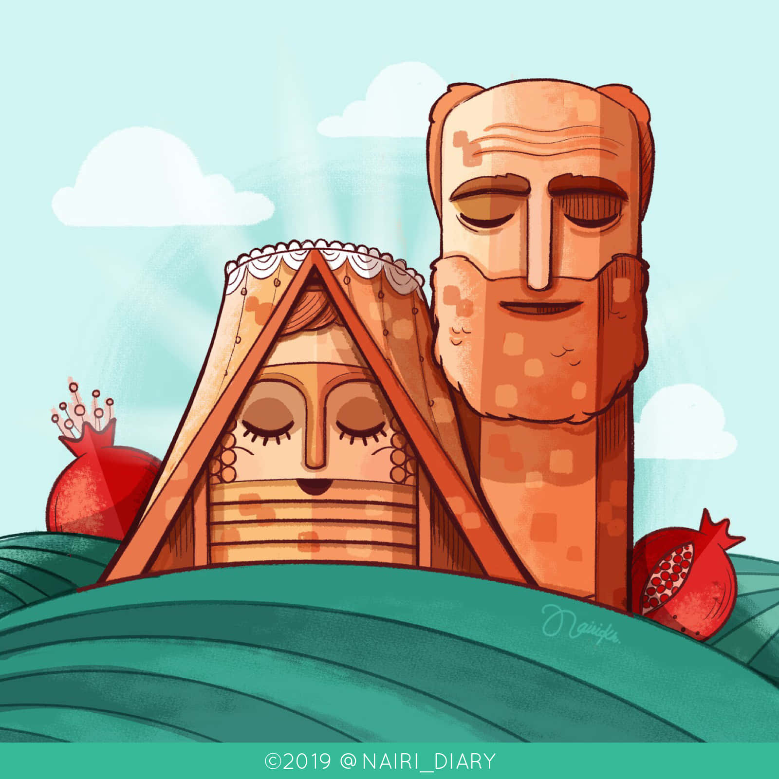 We Are Our Mountains Illustration