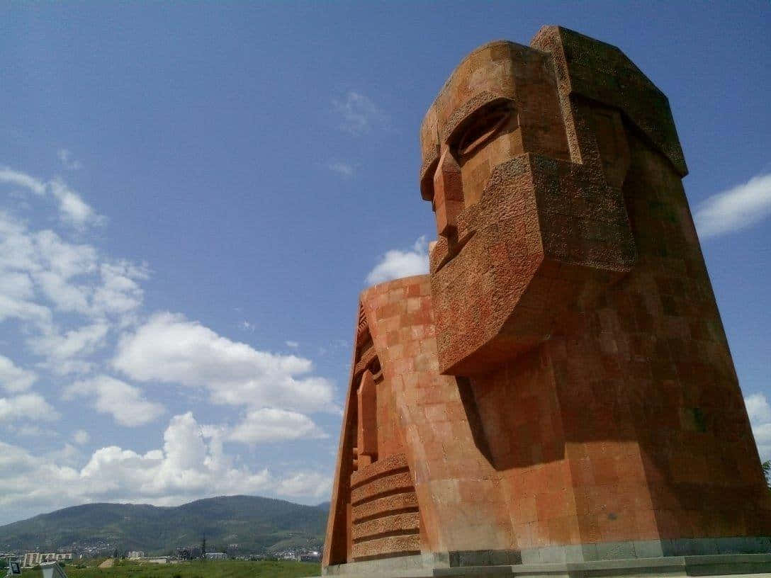 We Are Our Mountains Monument Armenia