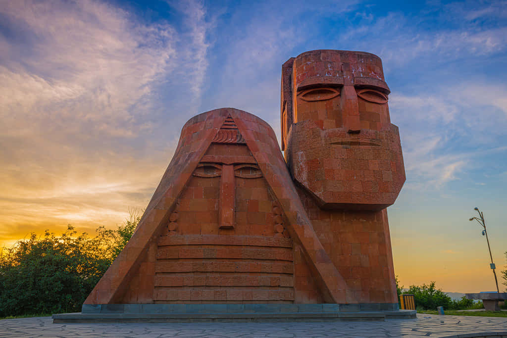 We Are Our Mountains Monument Armenia