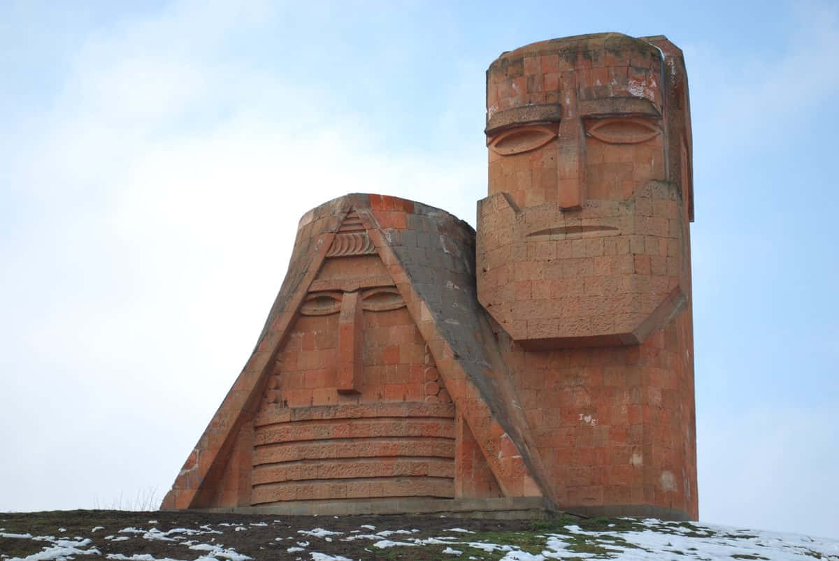 We Are Our Mountains Monument Armenia