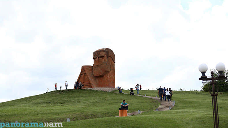We Are Our Mountains Monument Armenia