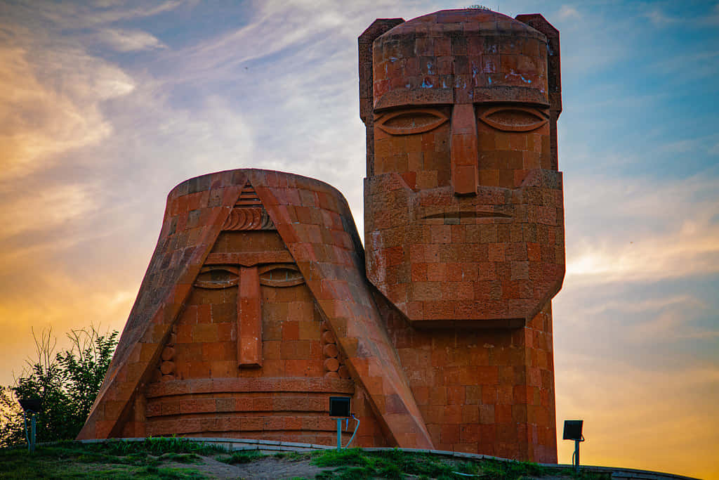 We Are Our Mountains Monument Armenia