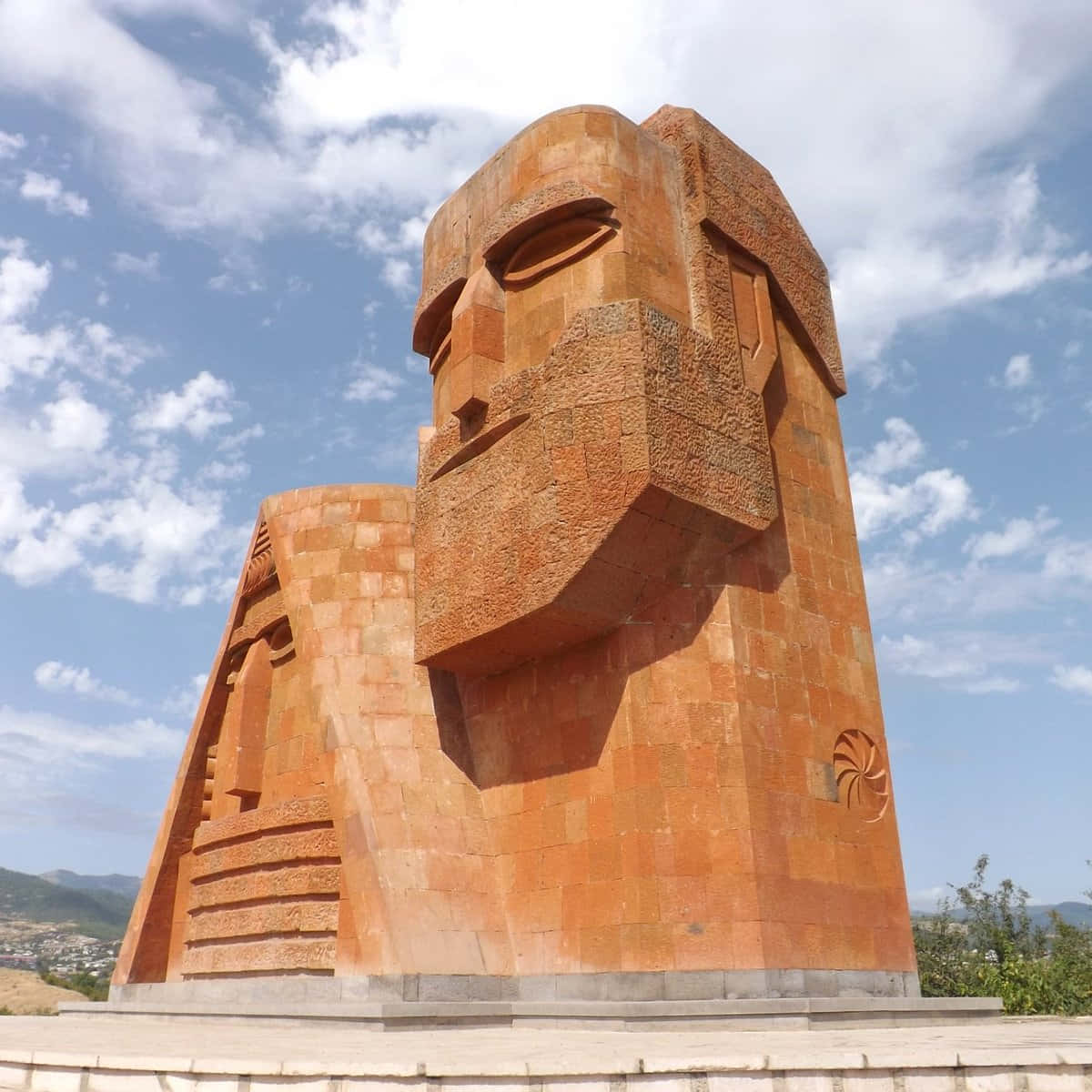 We Are Our Mountains Monument Armenia