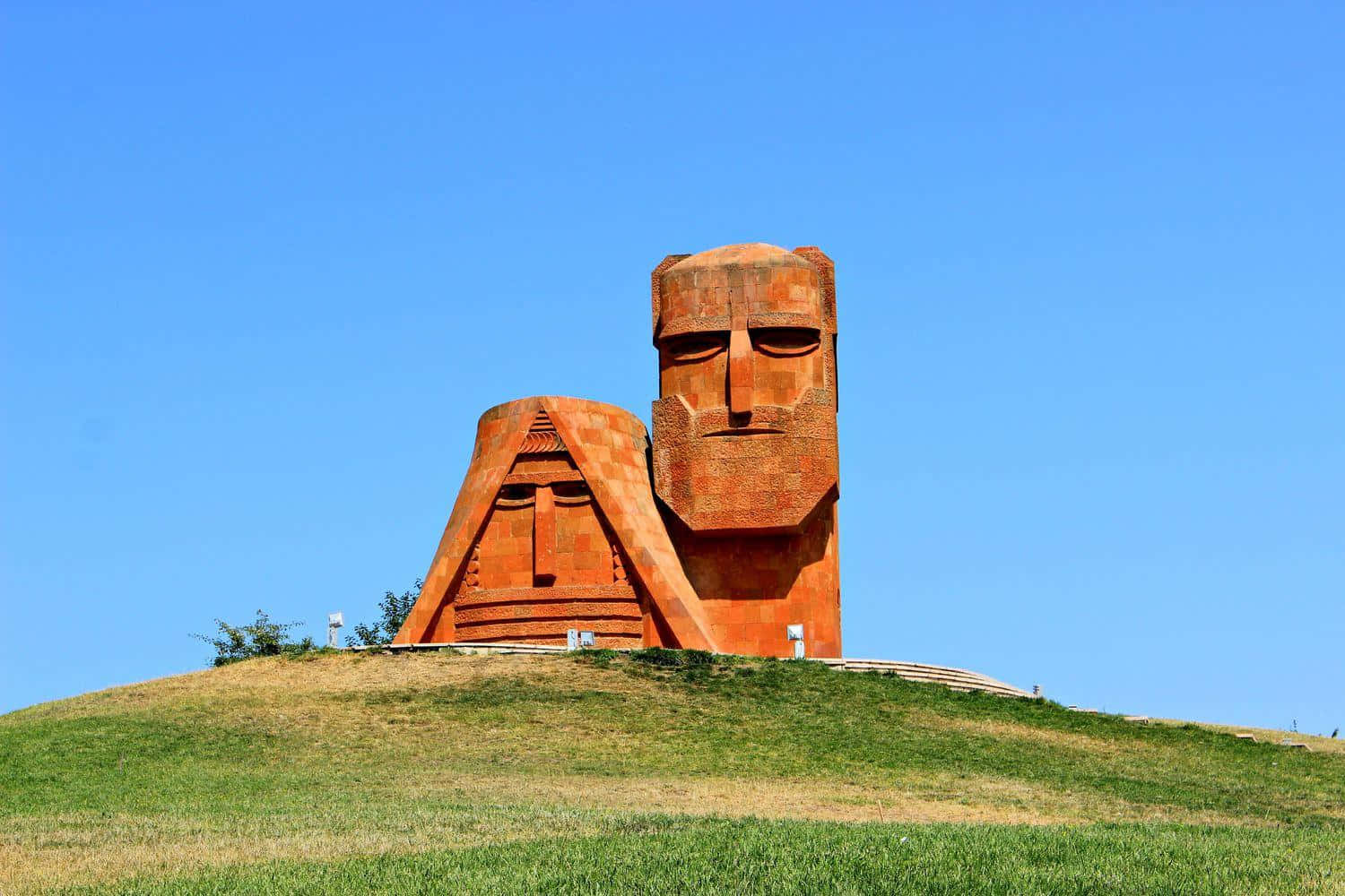 We Are Our Mountains Monument Artsakh