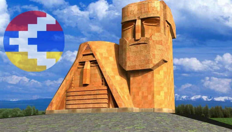 We Are Our Mountains Monument Artsakh