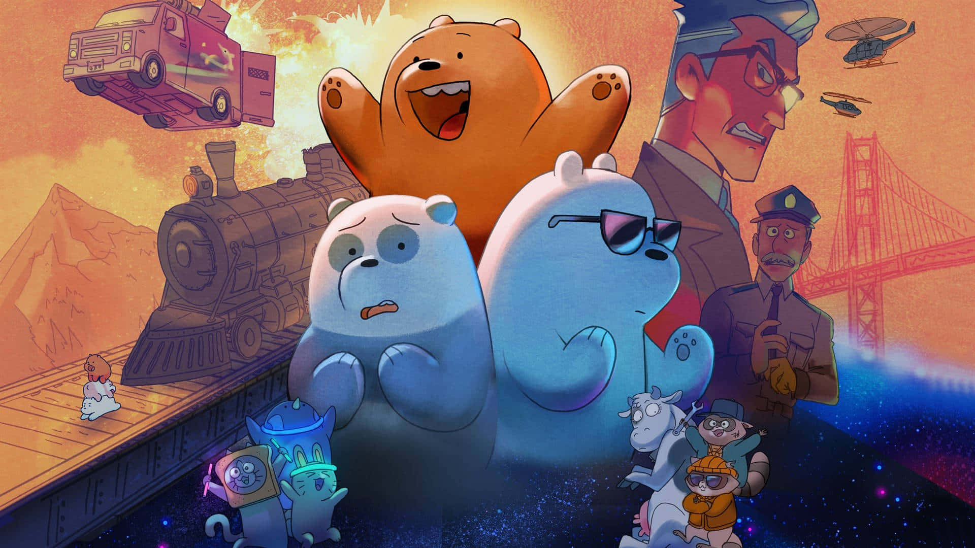 We Bare Bears_ Adventure_ Collage