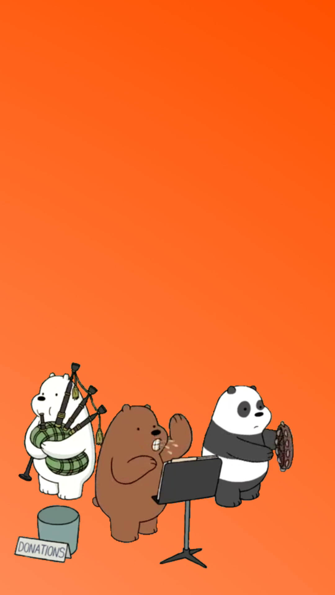 We Bare Bears Aesthetic Music Instruments