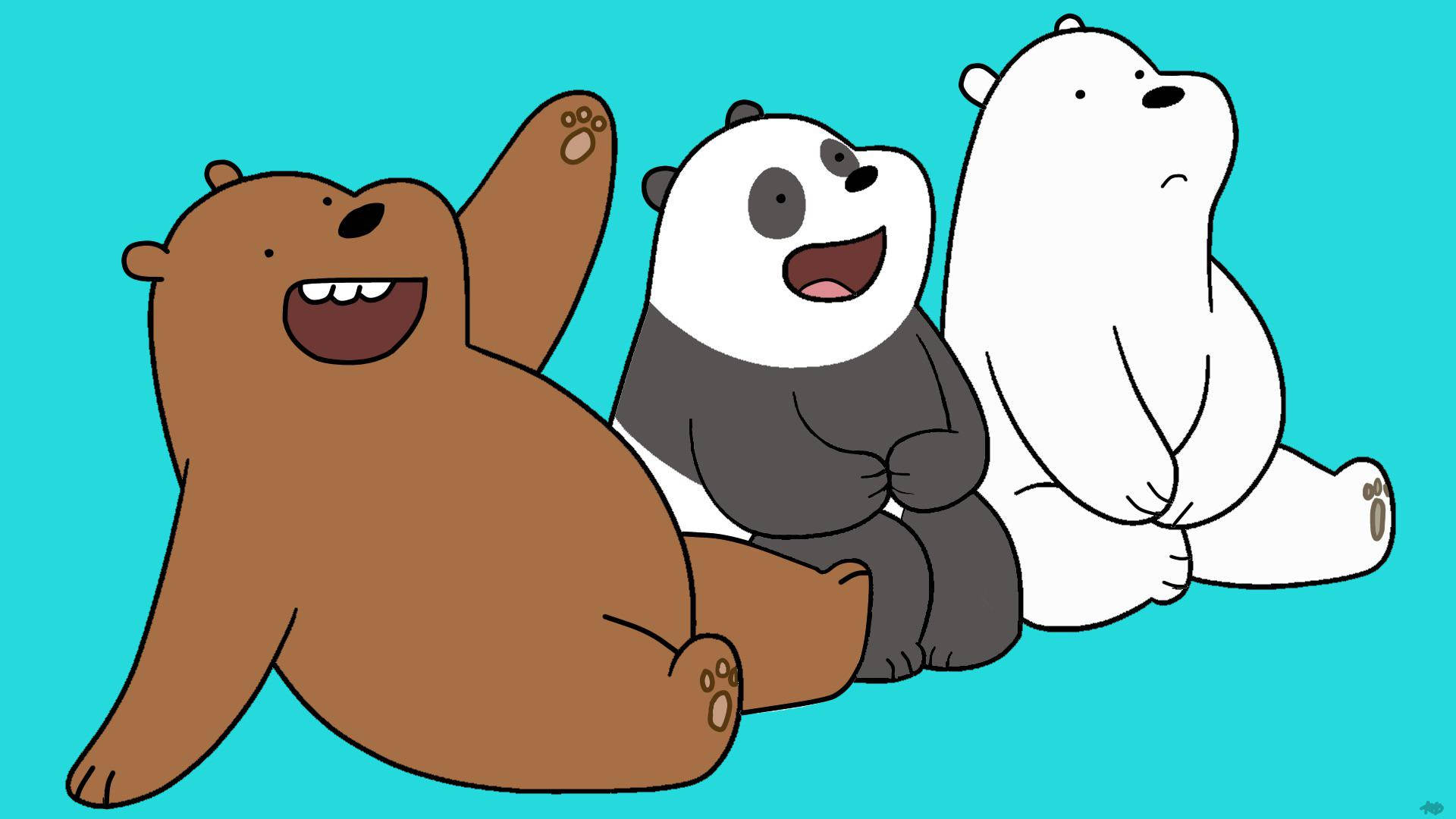 We Bare Bears Cartoon Network Characters Background