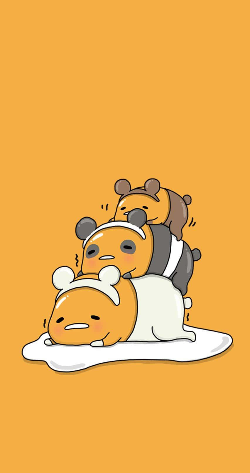 We Bare Bears Stacked Cuteness