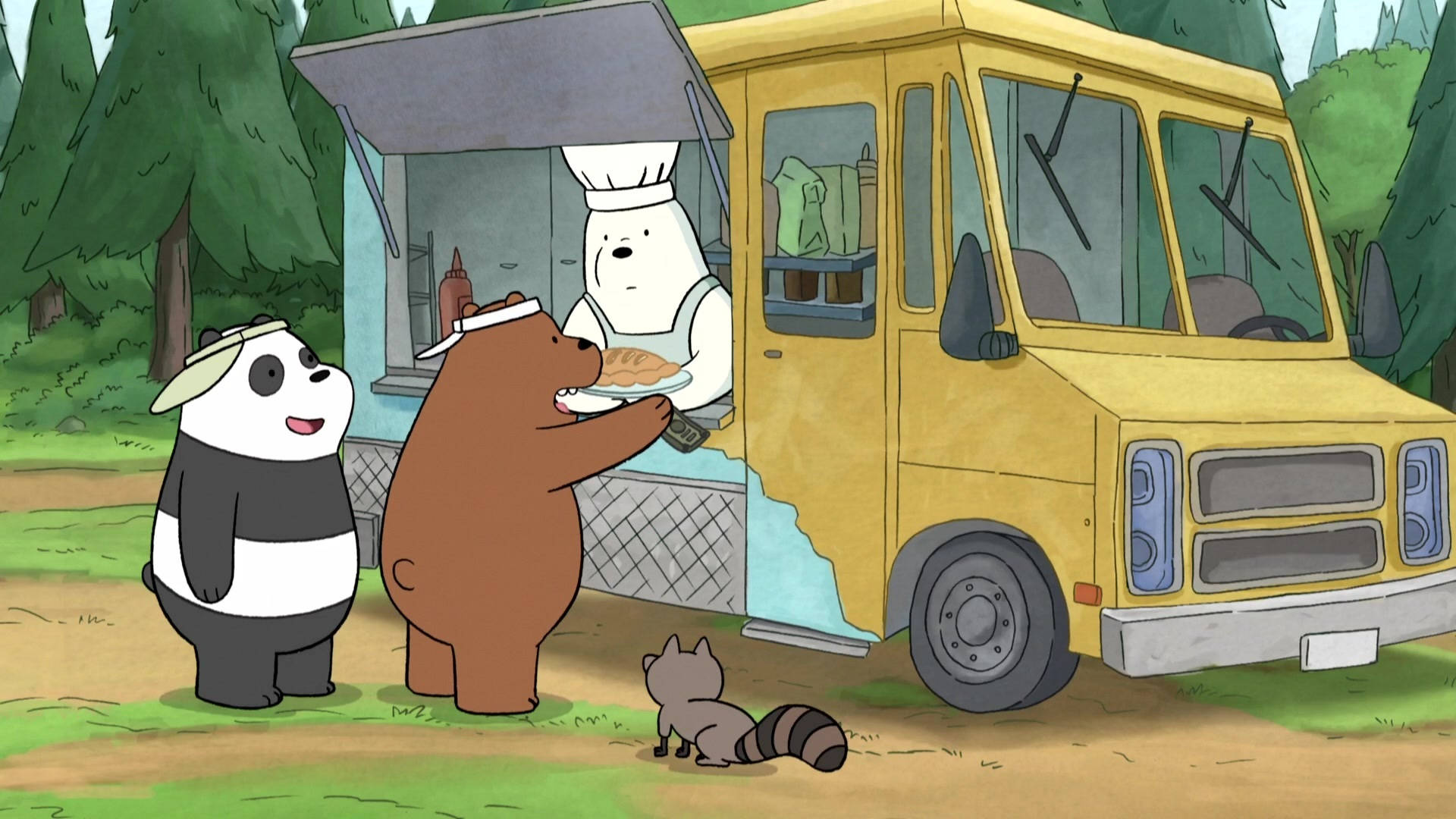 We Bear Bears Food Truck Background