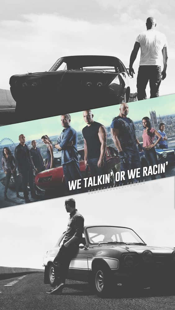 We Talking Or We Race - Fast And Furious 7 Background