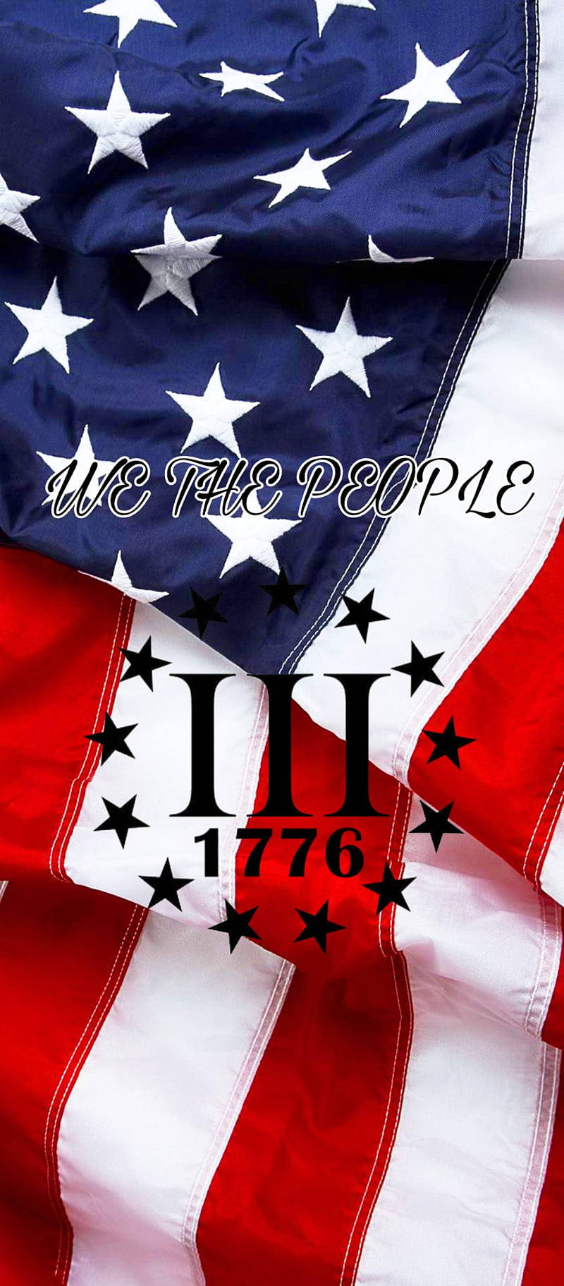 We The People Flag Of America Iphone Background