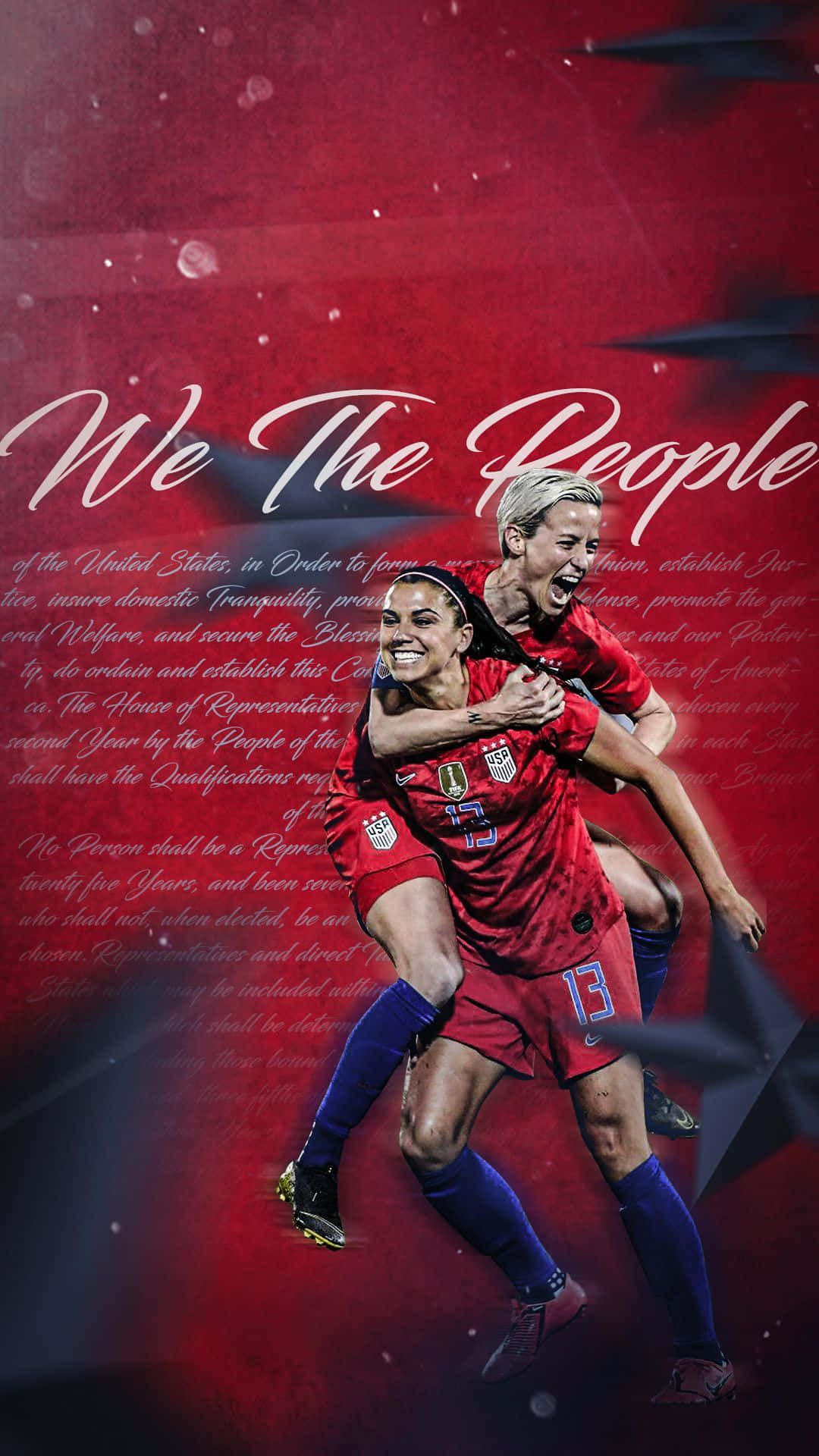 We The People Soccer Players Background