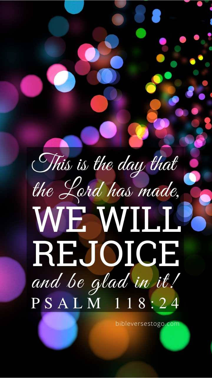 We Will Rejoice Versed Background