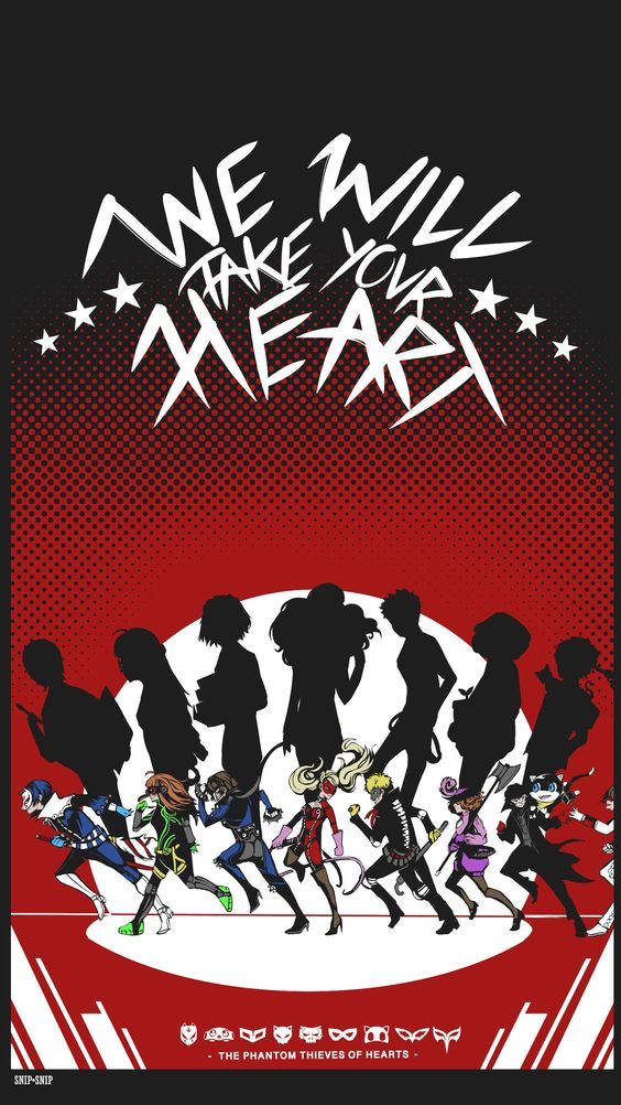 We Will Take Your Heart Persona 5 Phone Background