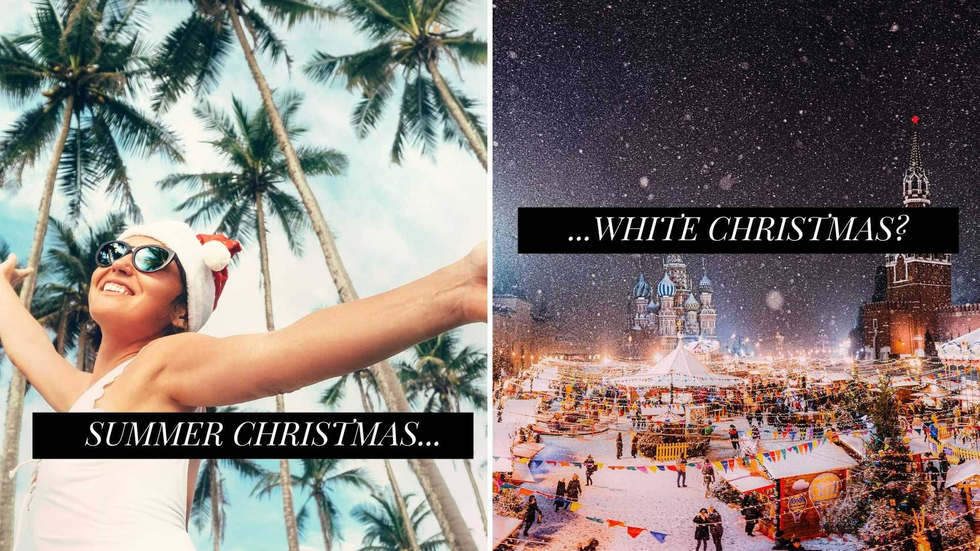 Weather Of Christmas Collage