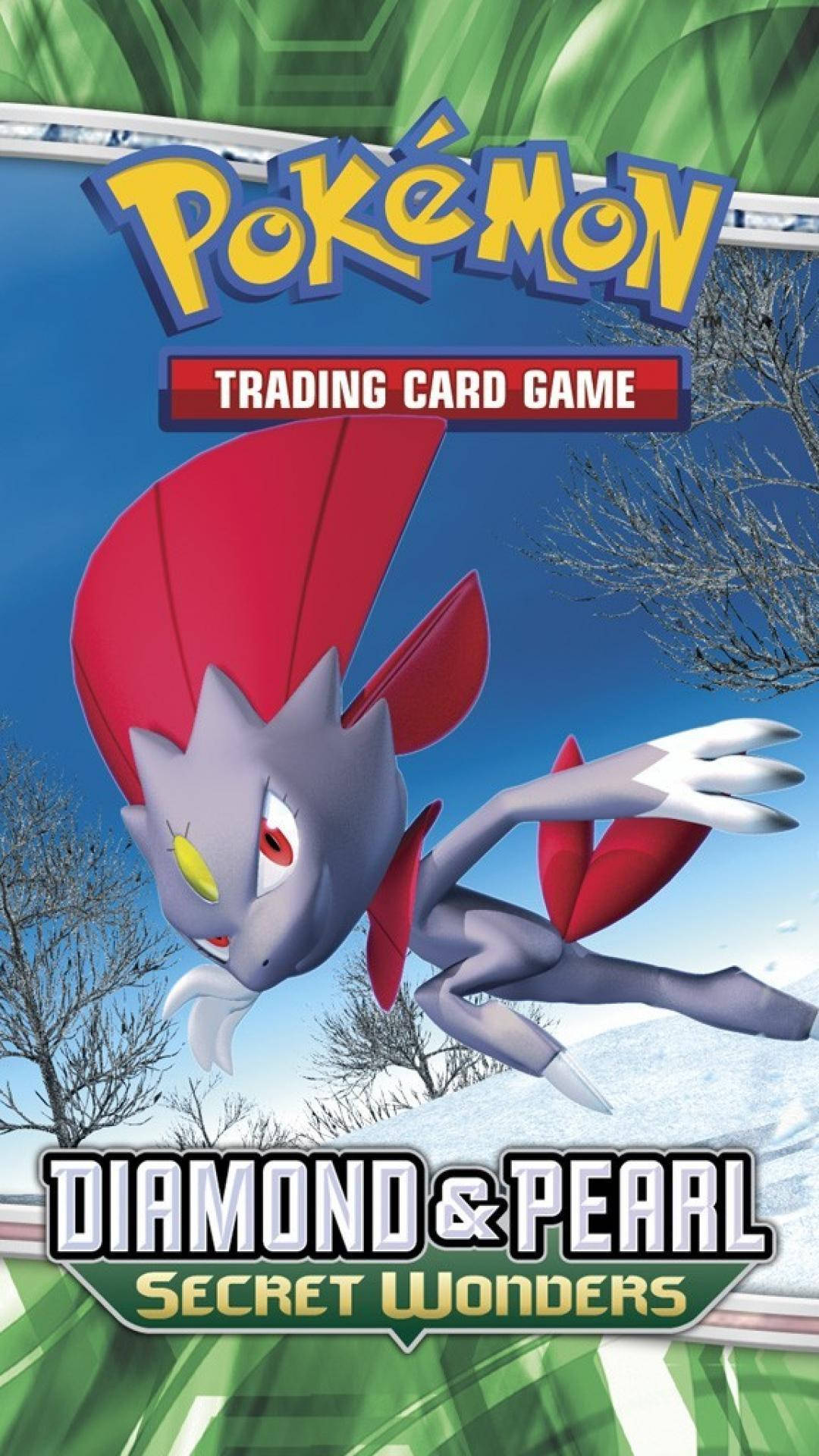 Weavile Diamond And Pearl Cards Background