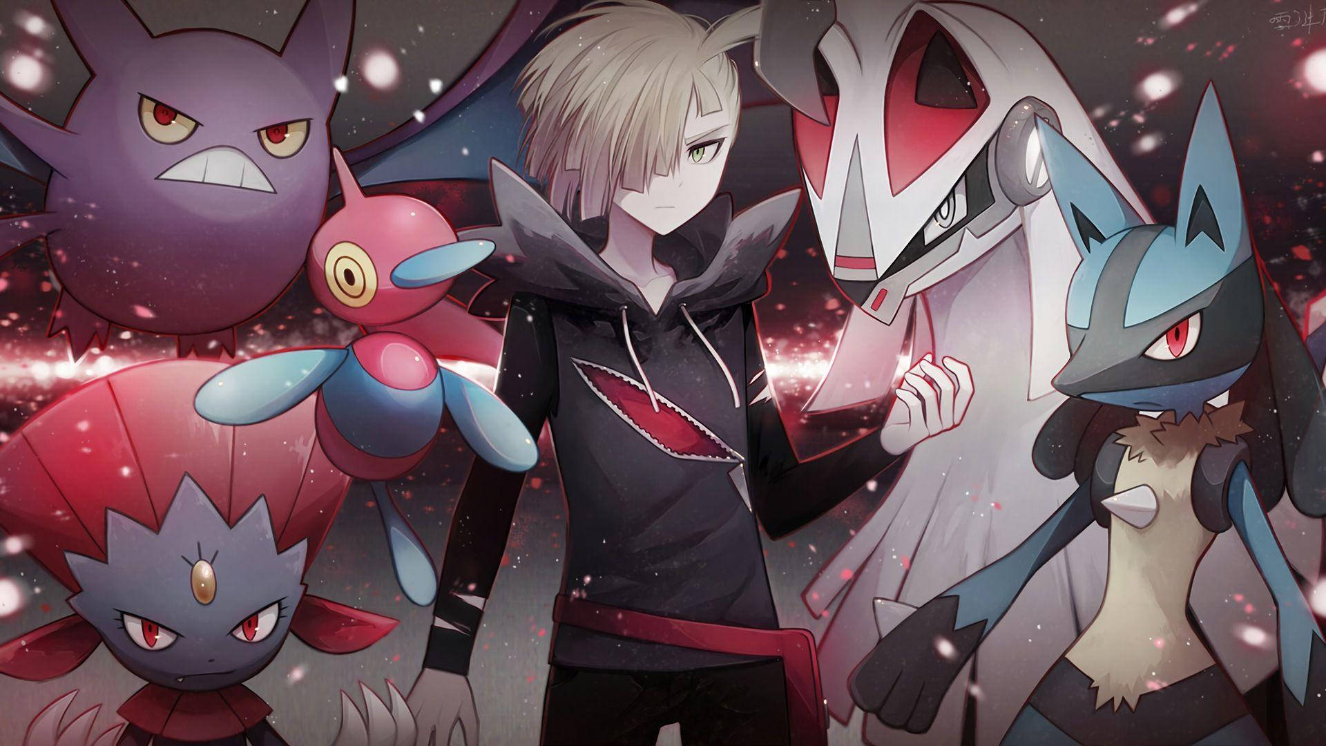 Weavile On Pokémon Team Background