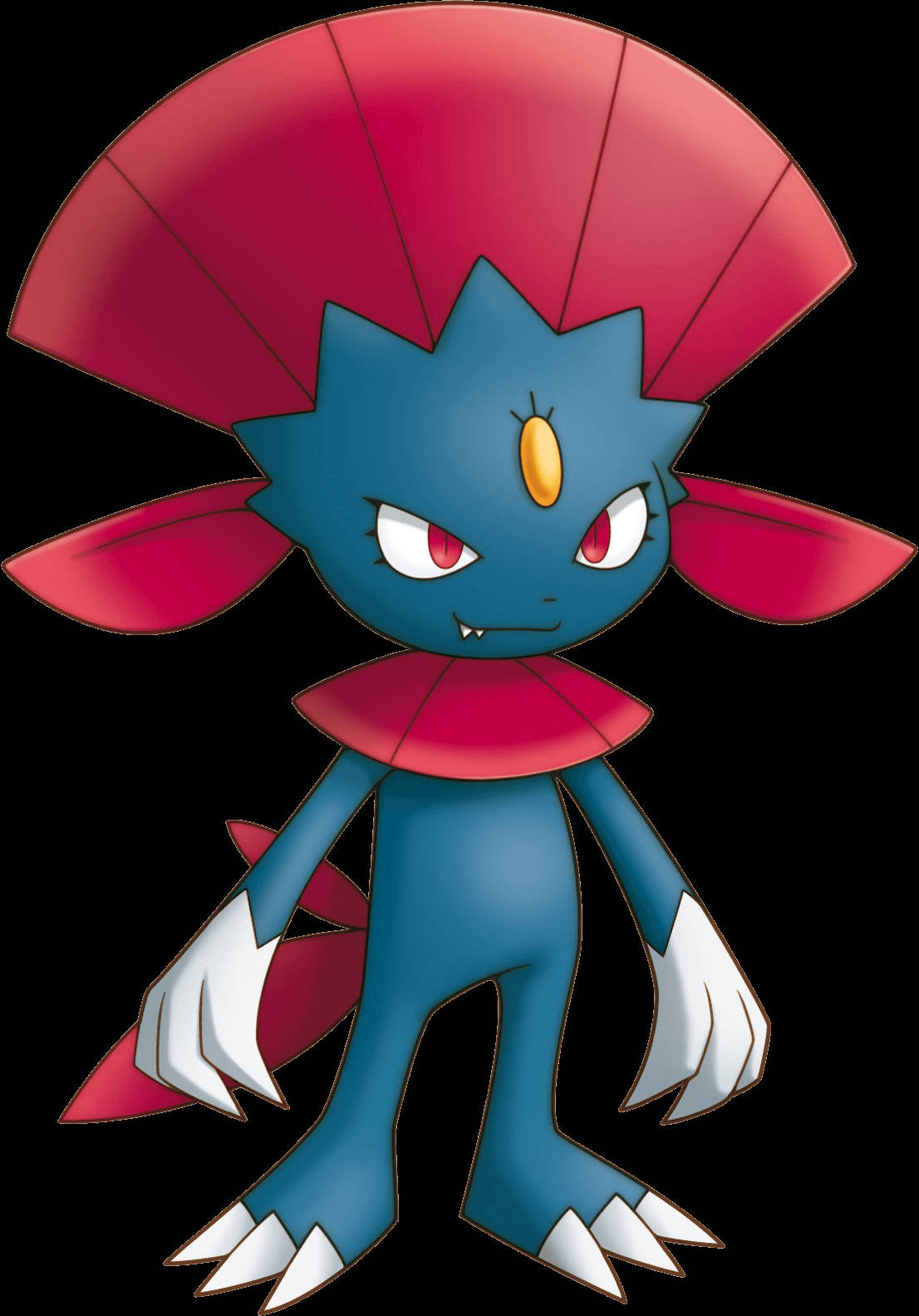 Weavile Standing Background