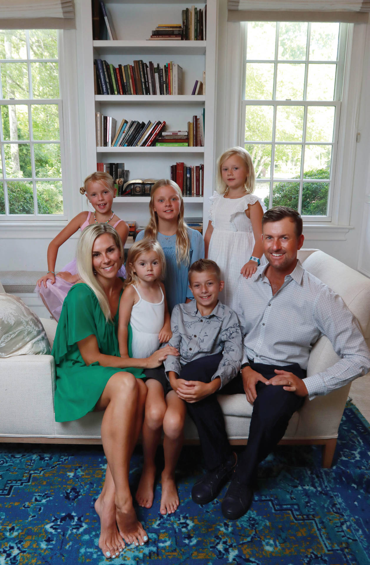 Webb Simpson And His Family