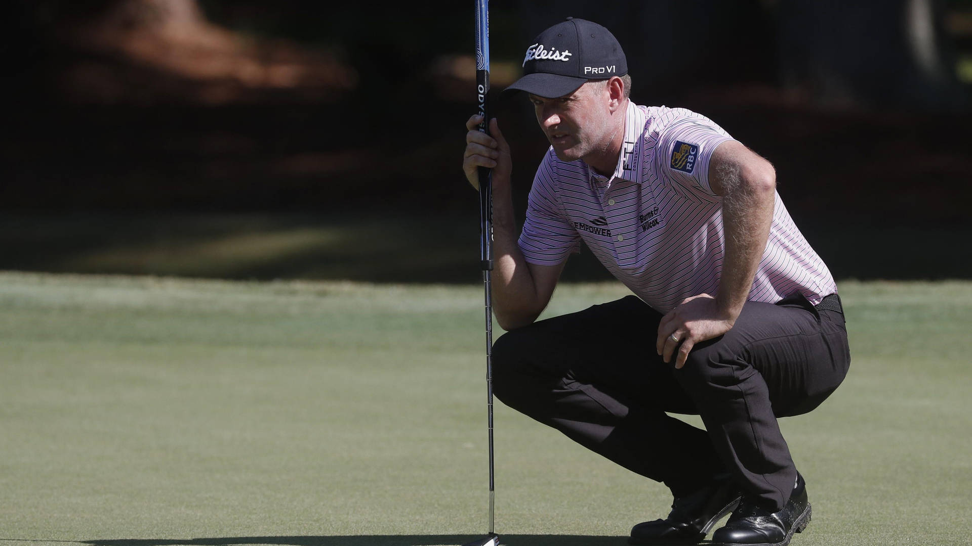 Webb Simpson Sitting Down