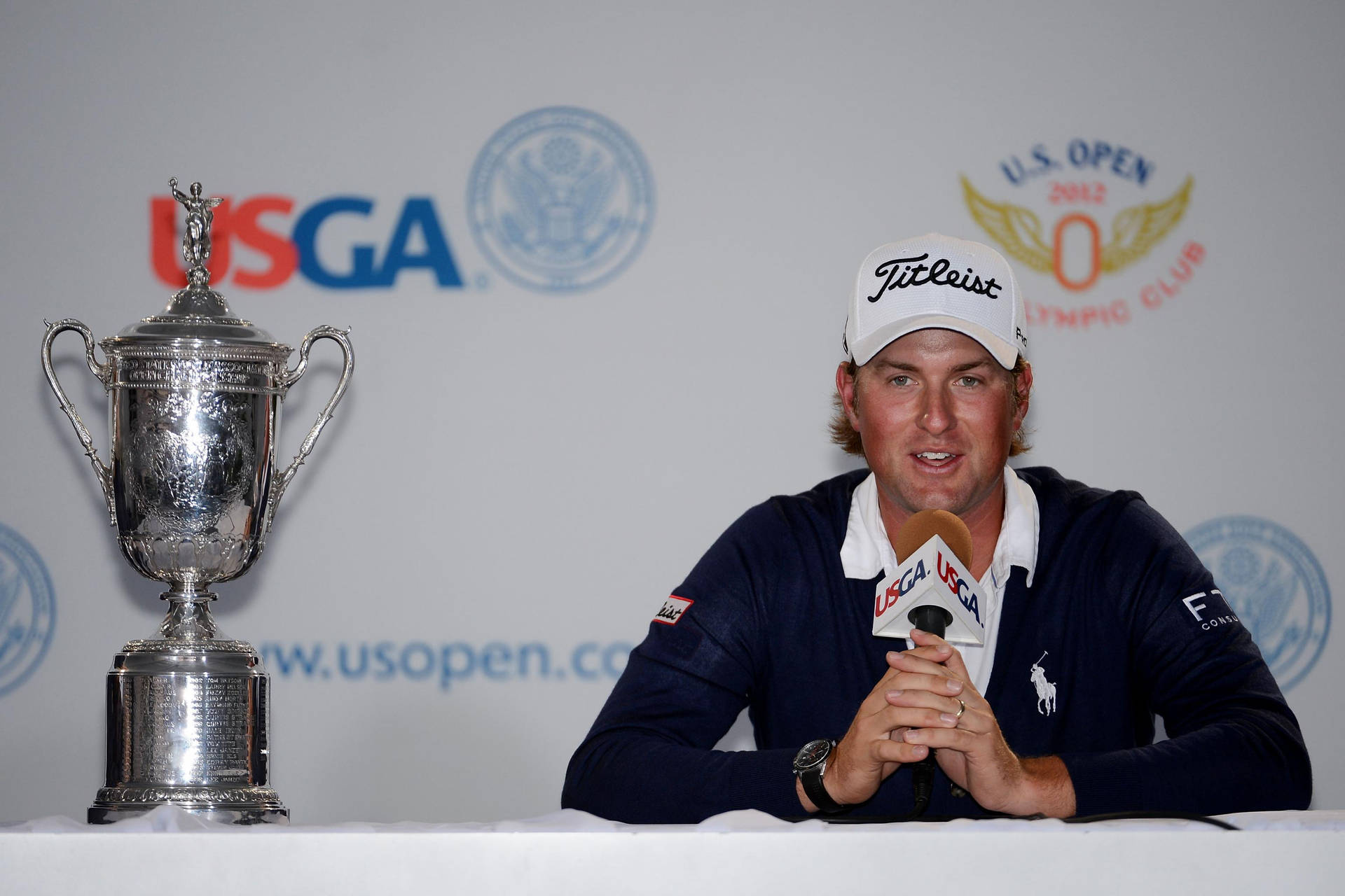 Webb Simpson Speaking At The Usga Background