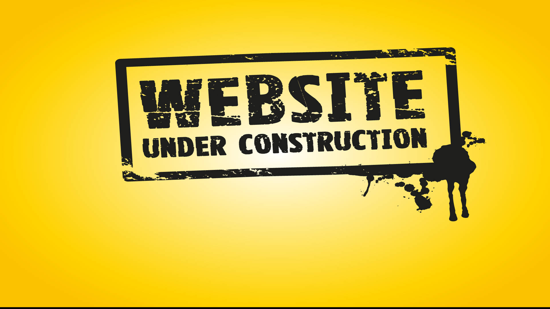 Website Under Construction Background