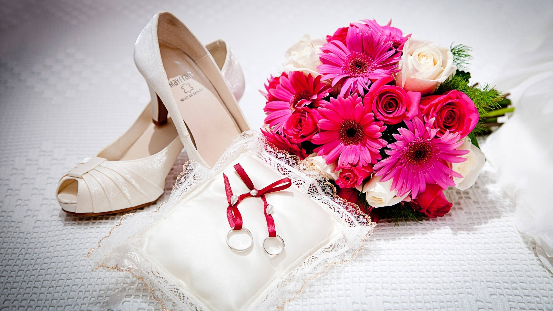 Wedding Bride Essentials Background