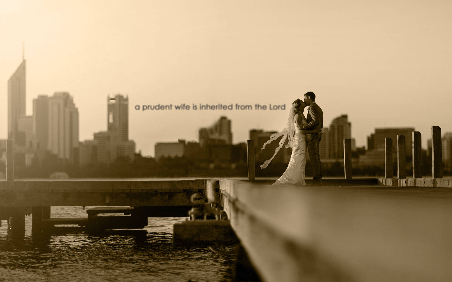 Wedding Prudent Wife Background