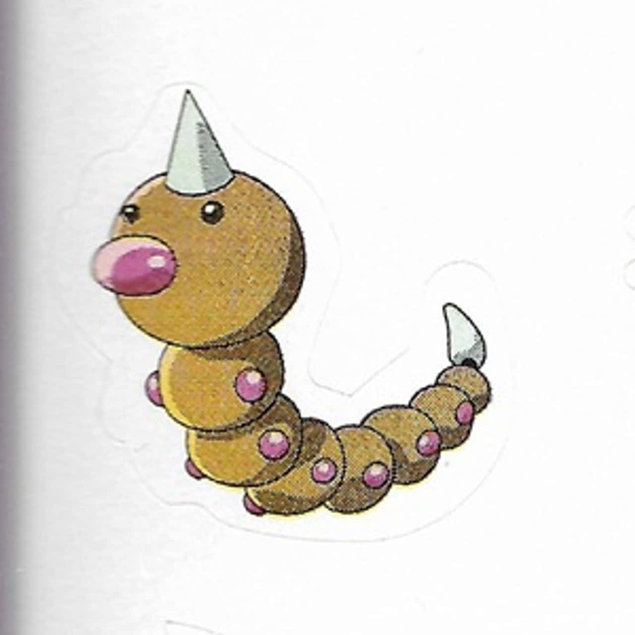 Weedle In Its Natural Habitat