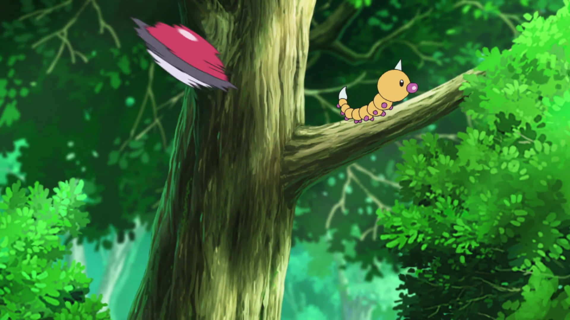 Weedlein Forest Background