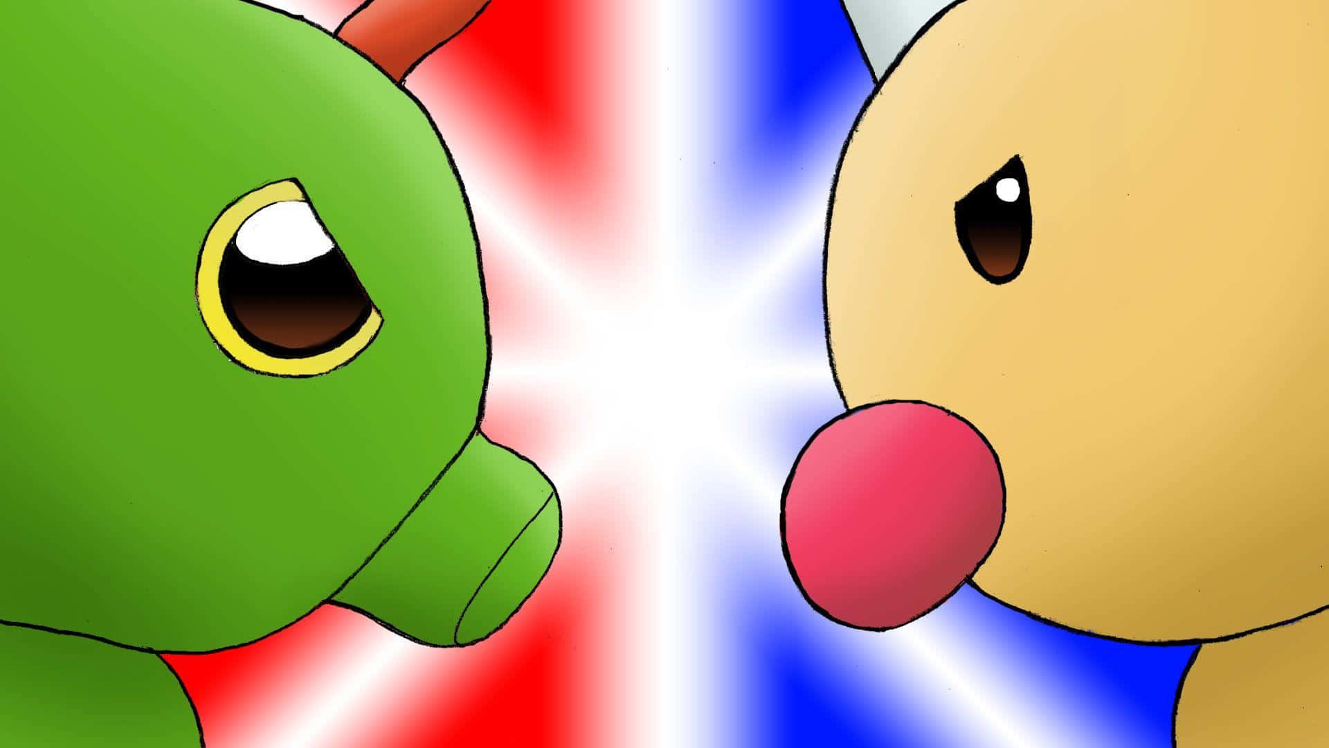 Weedlevs Caterpie Faceoff