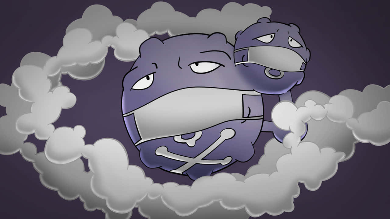 Weezing Wearing Face Masks Background