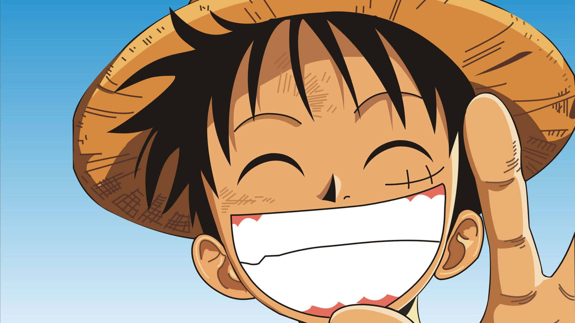 Weird Pfp Of Goofy Luffy Background