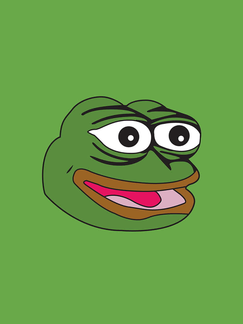 Weird Pfp Of Pepe Frog Background