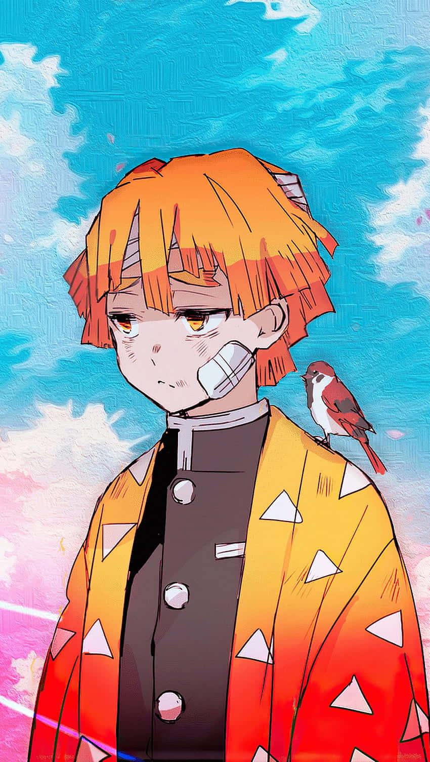 Weird Pfp Of Zenitsu Background