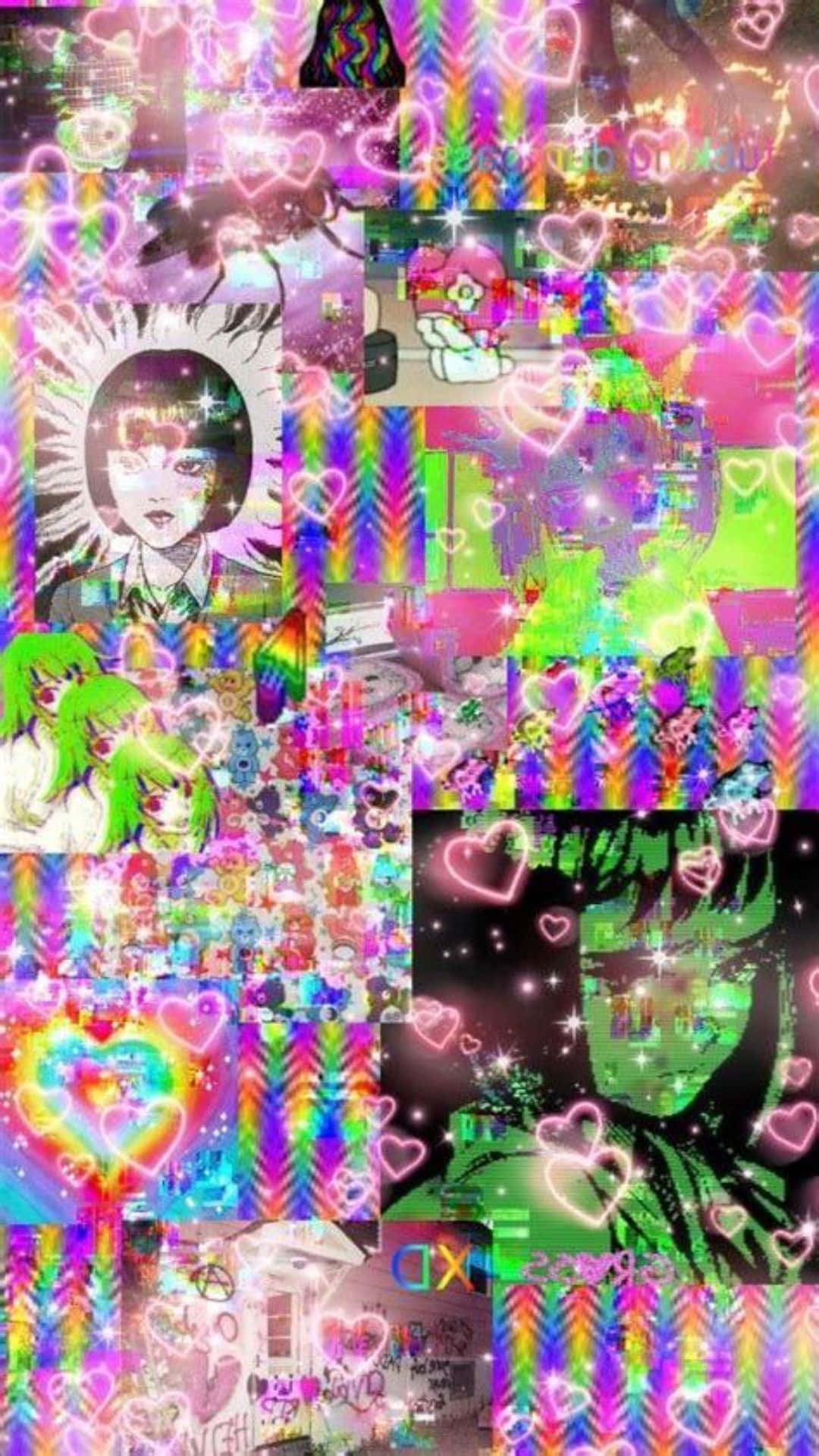 Weirdcore Pfp Of Contrasting Aesthetics