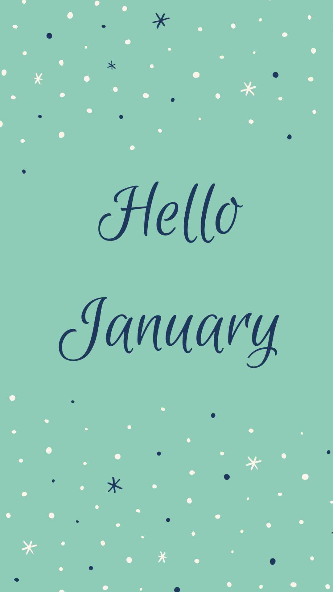 Welcome A New Year With Colorful Joy Background