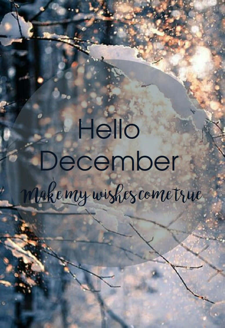 Welcome December! Background