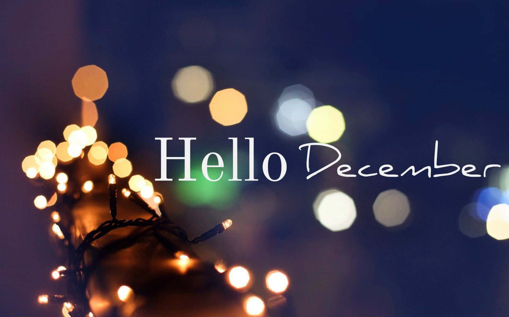 Welcome December! Get Ready For The Holiday Magic! Background