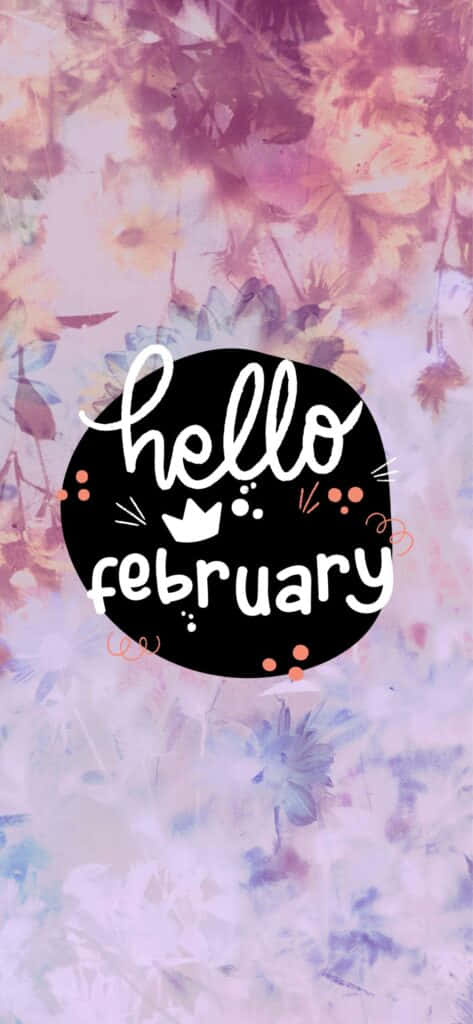 Welcome February Background