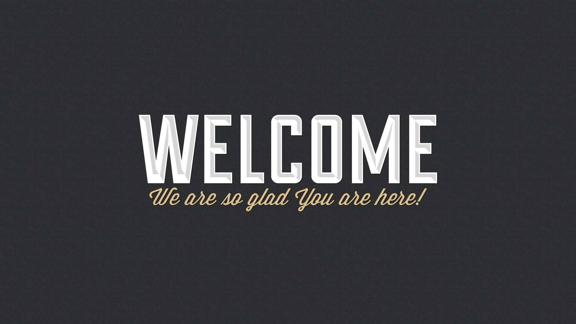 Welcome Gray Aesthetic Background