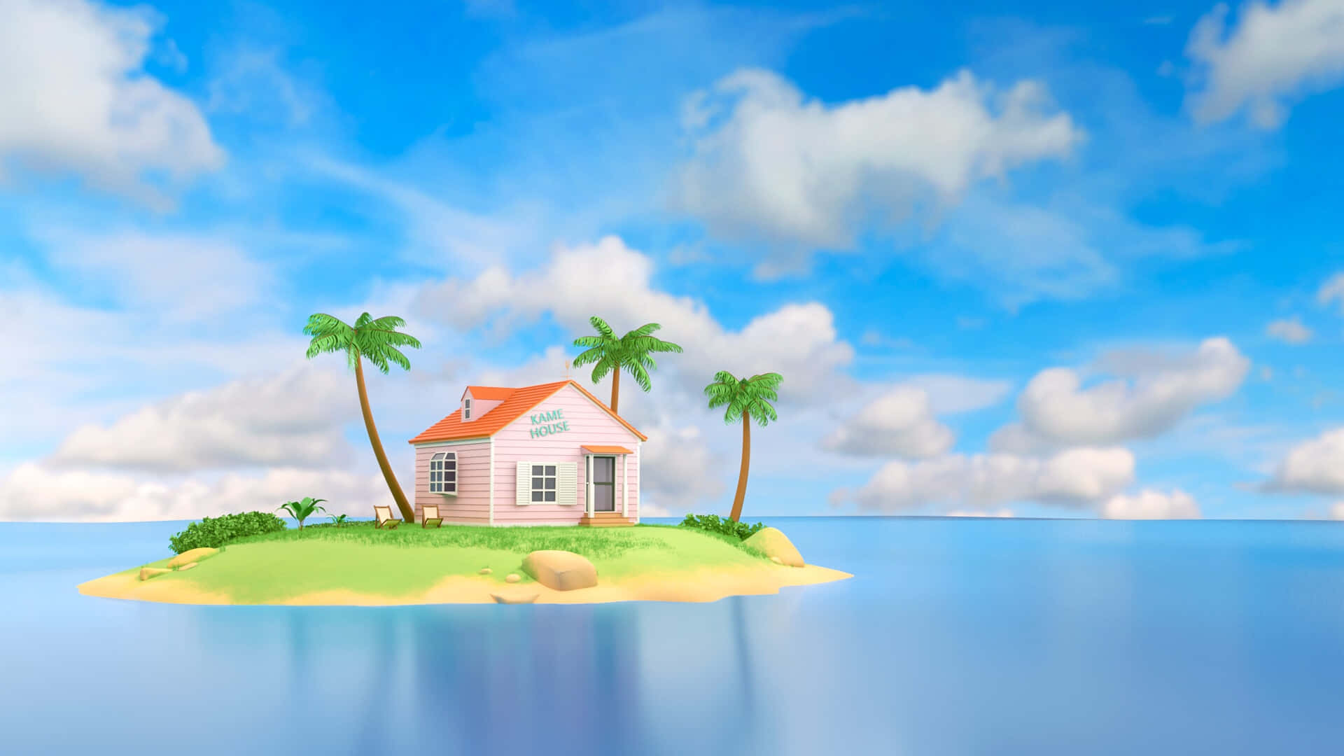 Welcome Home To Kame House Background